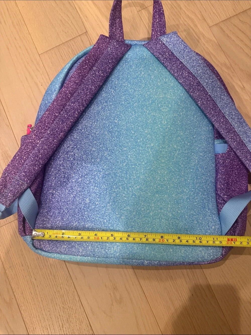 Terez Kids Unicorn FauxGlitter Ombre Backpack & Lunch Bag Set